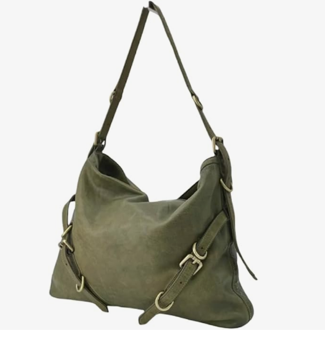 BZNA Bag Shopper Zoeo Grün Designer Business Messenger Tasche Schultertasche