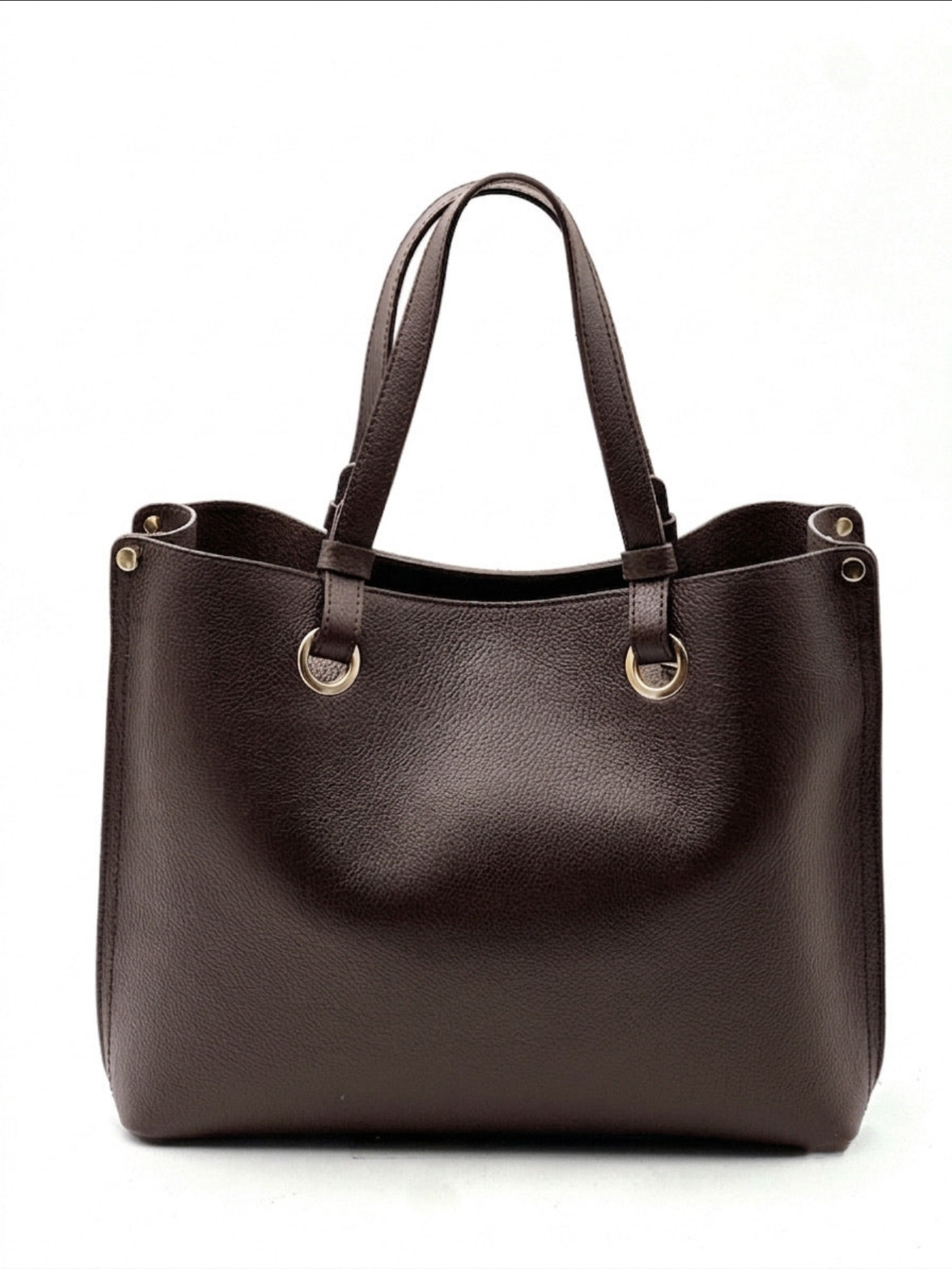 BZNA Bag B0B0160 Braun Italy Designer Handtasche Schultertasche Tasche Leder Shopper
