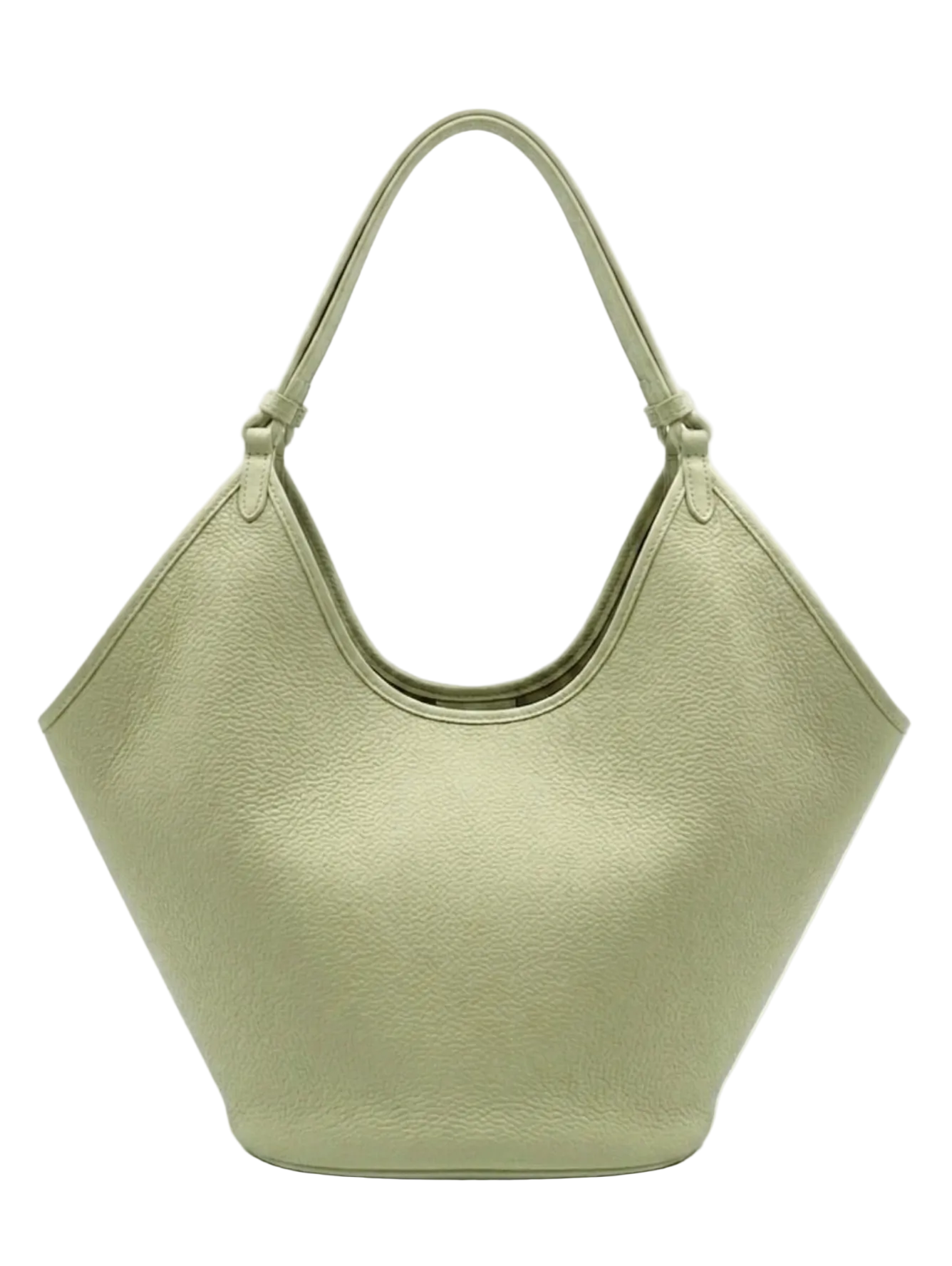 BZNA Bag BO686 Pistacchio Leder Italy Damen Shopper Handtasche Schultertasche Tasche