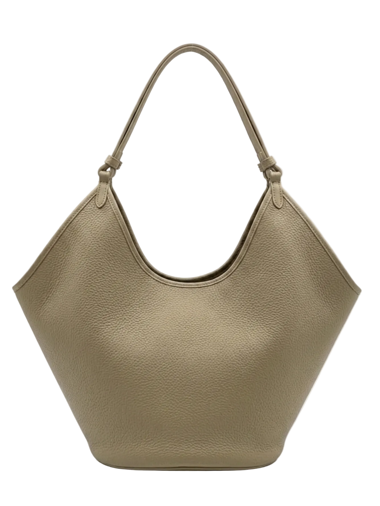BZNA Bag BO686 Taupe Leder Italy Damen Shopper Handtasche Schultertasche Tasche