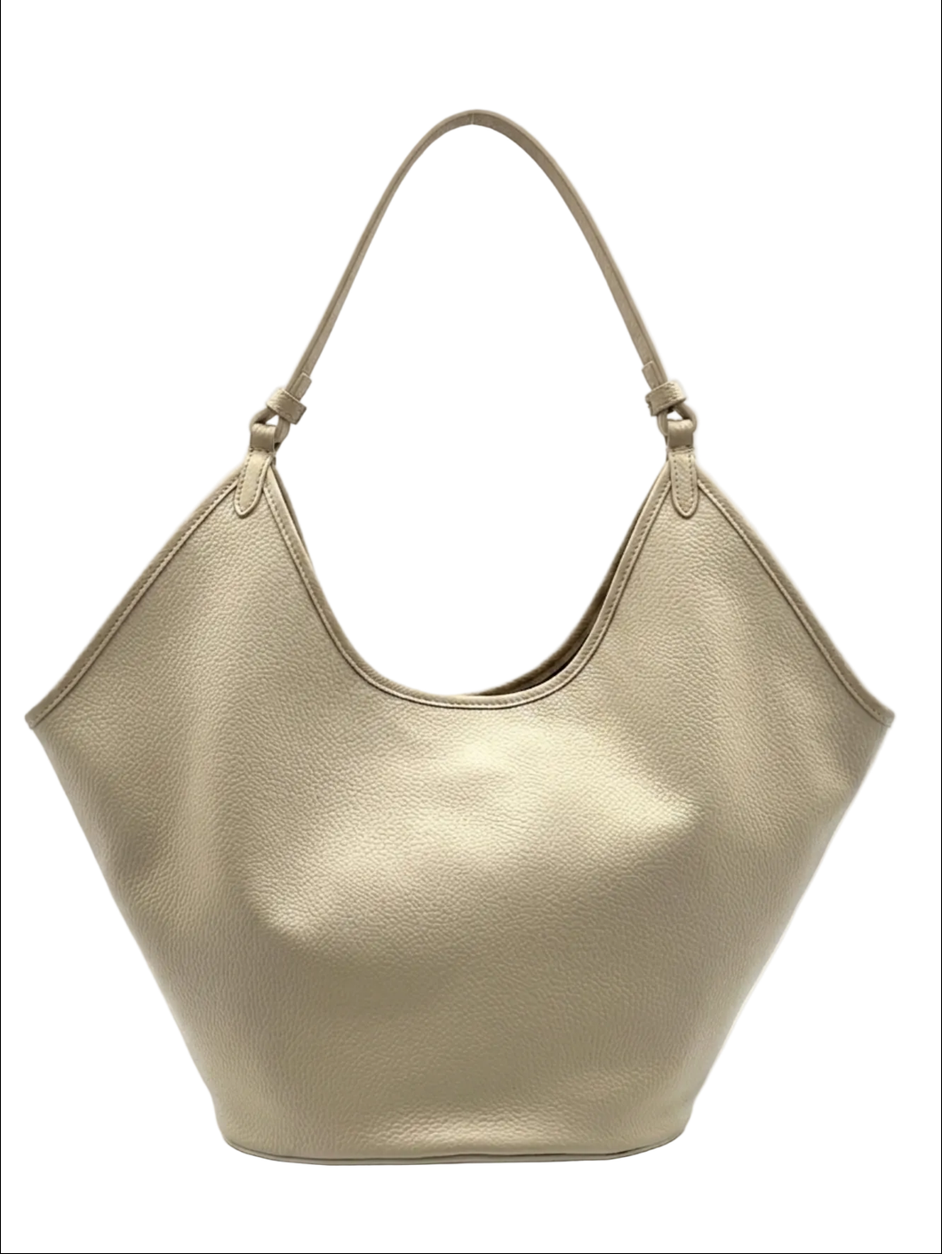BZNA Bag BO686 Beige Leder Italy Damen Shopper Handtasche Schultertasche Tasche - B Z N A