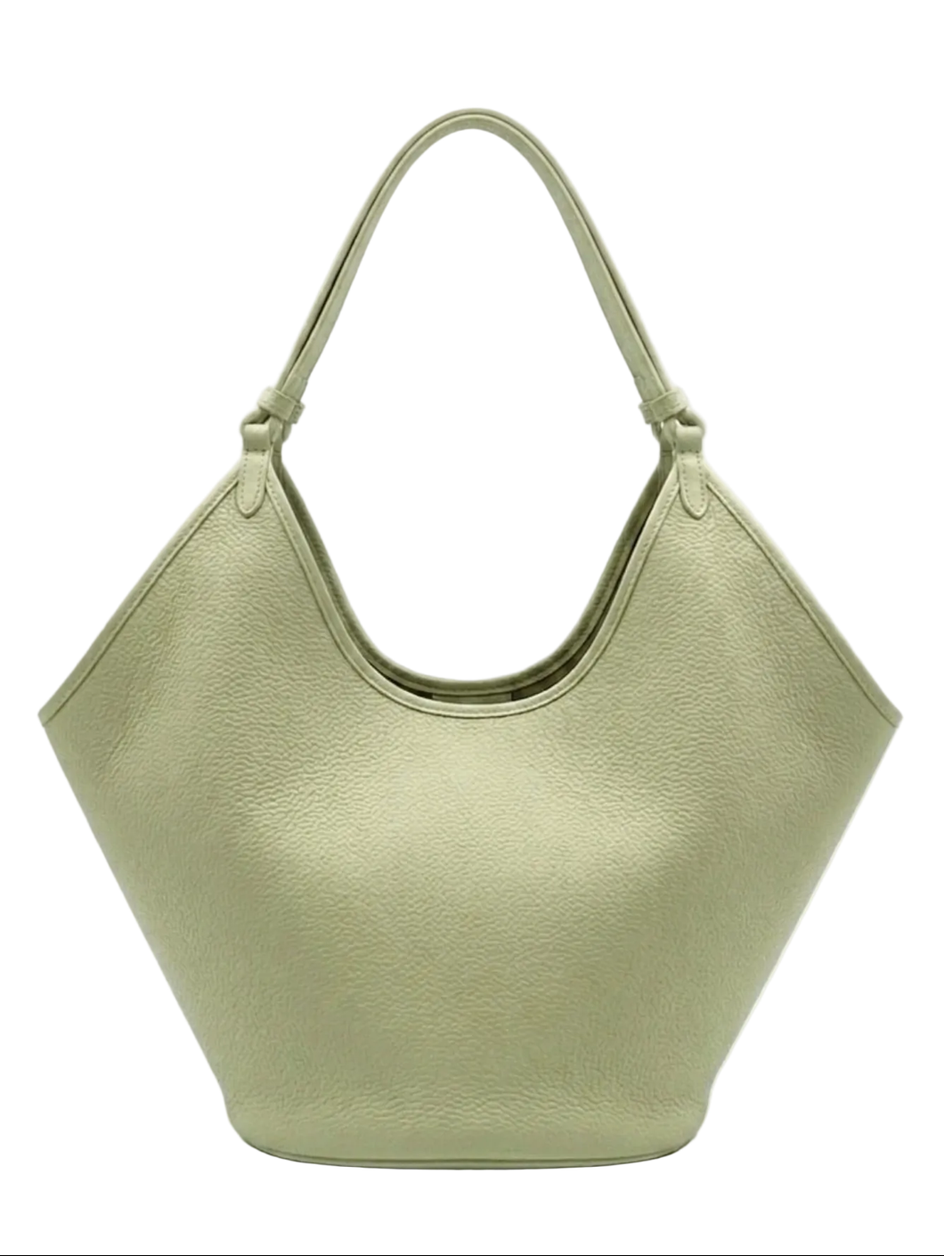 BZNA Bag BO686 Pistacchio Leder Italy Damen Shopper Handtasche Schultertasche Tasche - B Z N A