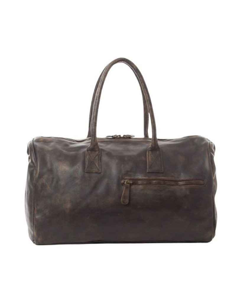 BZNA Bag Antonio Vintage Braun Italy Designer Weekender  Reise Tasche Handtasche Schultertasche Leder Shopper Neu