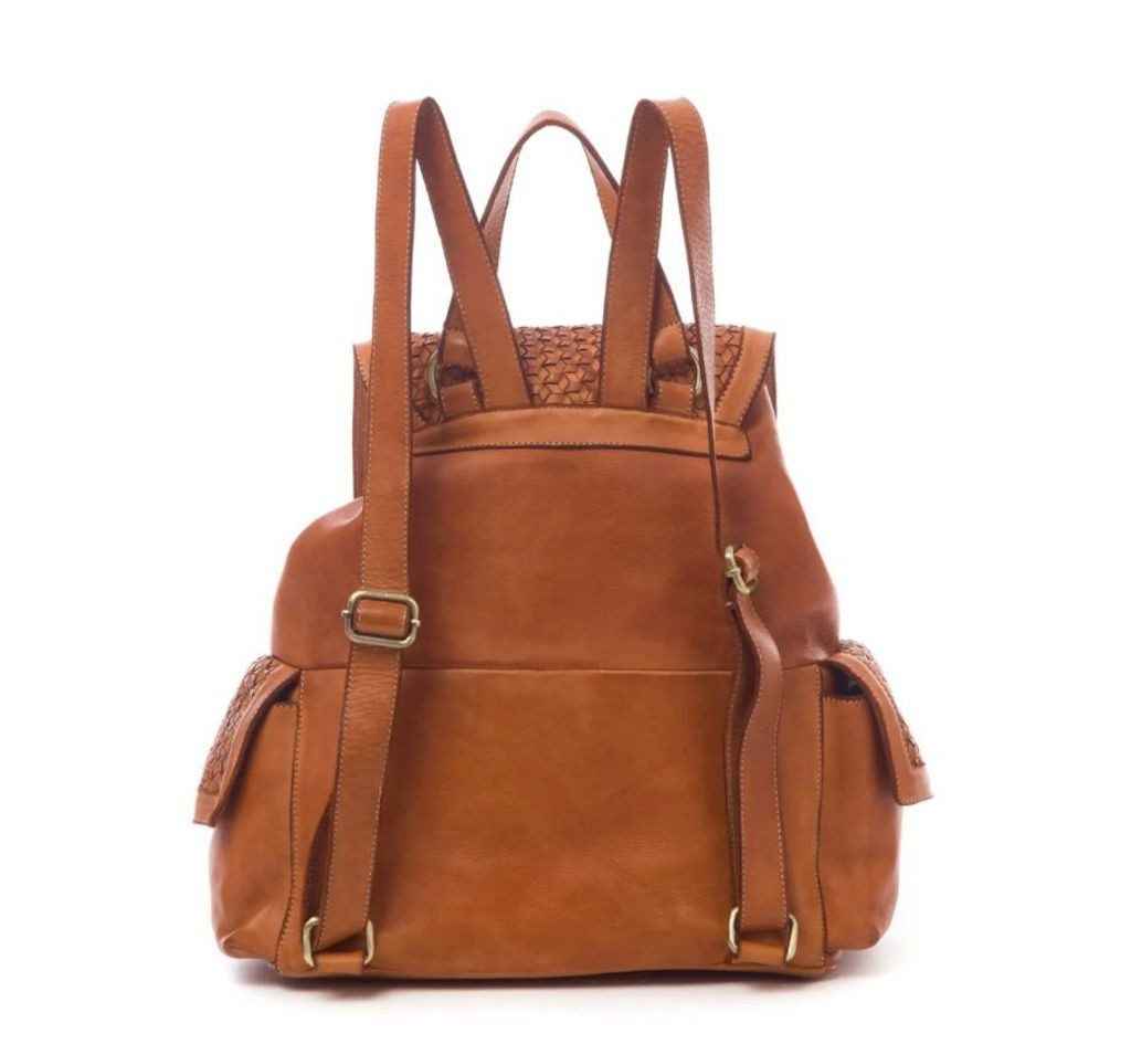 BZNA Bag Emely Blau Backpacker Designer Rucksack Damentasche Schultertasche