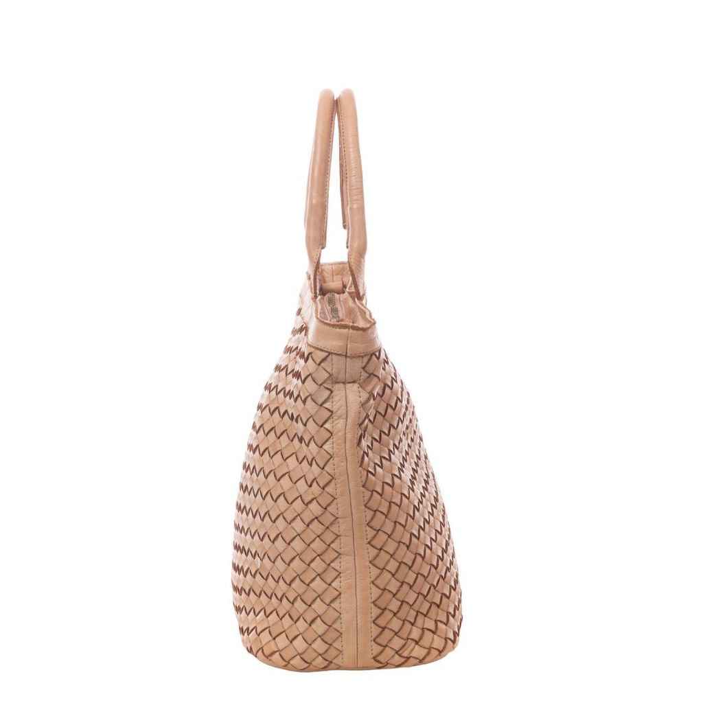 BZNA Bag Roma Bordeaux Italy Designer Damen Handtasche Tasche Leder Shopper
