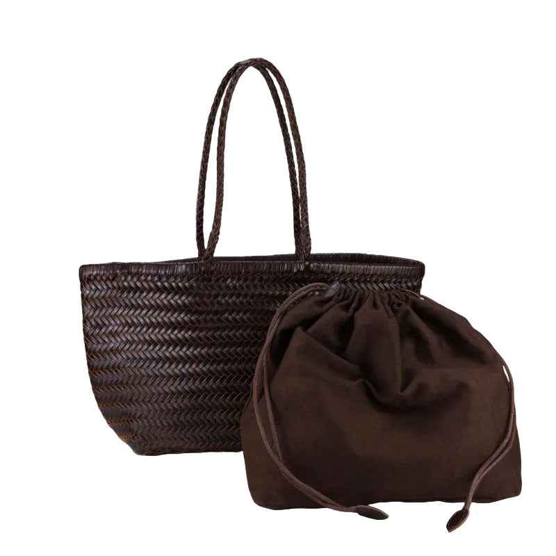 BZNA Bag Braun Italy Damen Handtasche Schultertasche Tasche Leder BZNA6166
