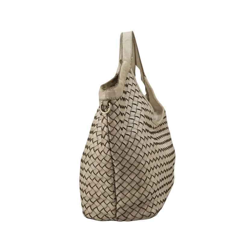 BZNA Bag BL342 Schwarz Italy Designer Handtasche Schultertasche Tasche Leder Shopper