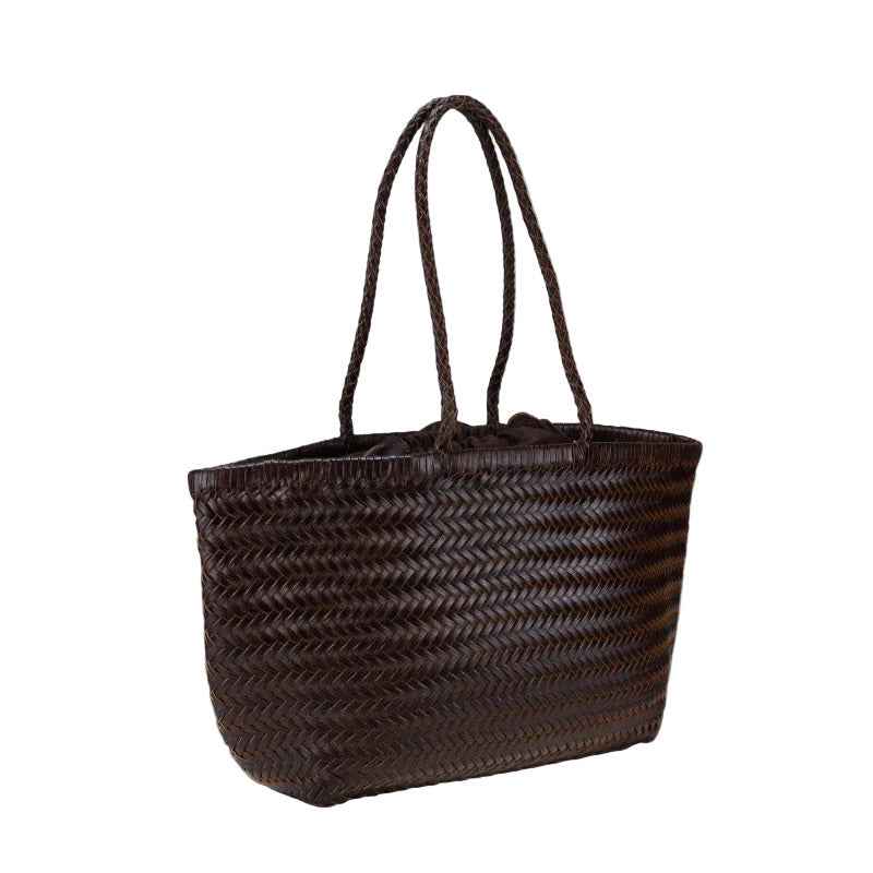 BZNA Bag Braun Italy Damen Handtasche Schultertasche Tasche Leder BZNA6166