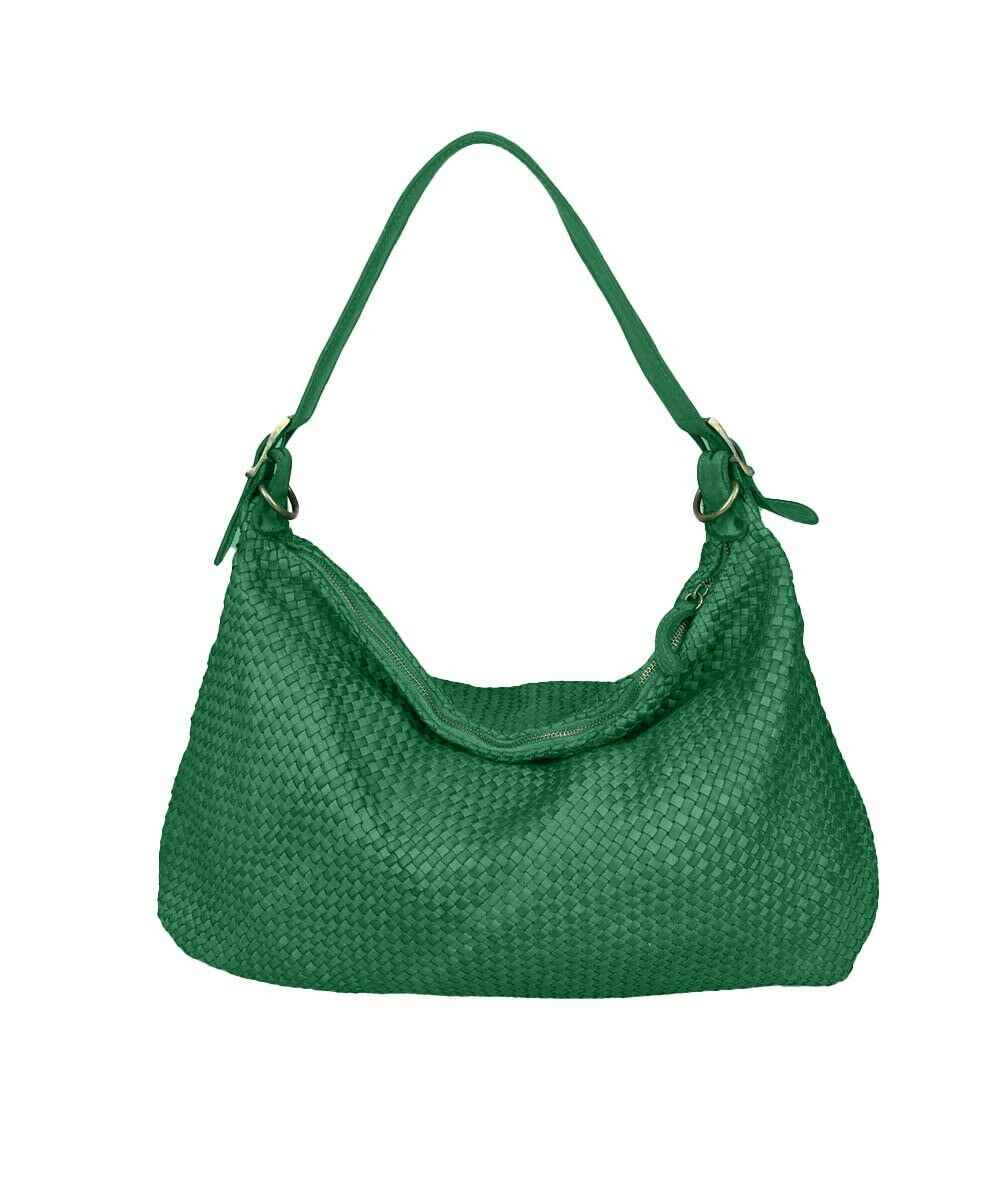 BZNA Bag Amelia Grün B Italy Designer Damen Handtasche Schultertasche Tasche