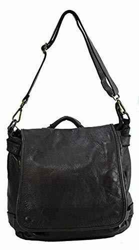 BZNA Bag Anna Grau Rucksack Laser Musterung an der Deckelklappe Backpacker