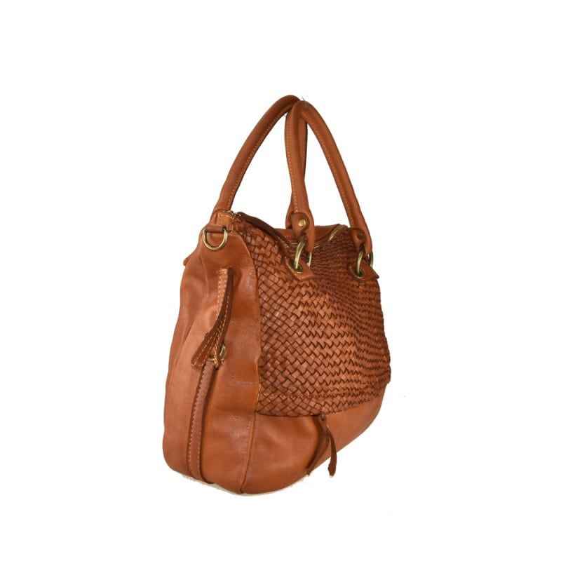BZNA Bag Arya Beige Italy Designer Damen Handtasche Schultertasche Tasche Leder