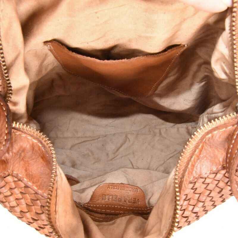 BZNA Bag Briana Schwarz Italy Designer Beutel Umhängetasche Damen Handtasche Leder