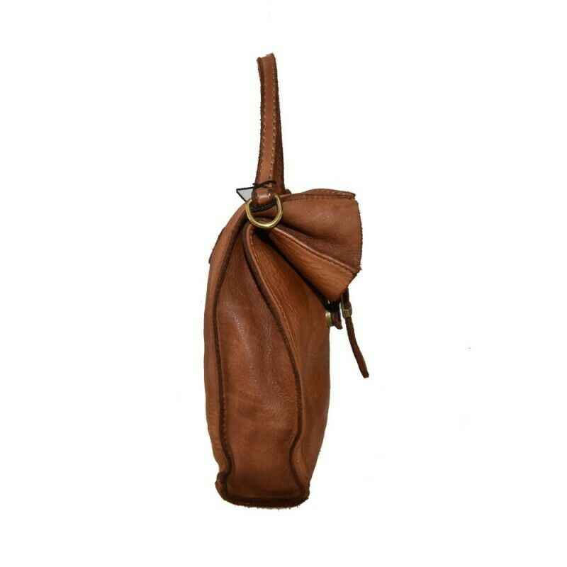 BZNA Bag Finja Dunkelgrau Designer mobile Handytasche Ledertasche Umhängetasche
