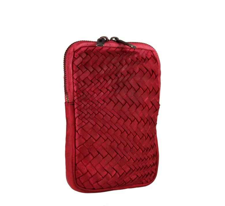 BZNA Bag Kate Rot italy Designer mobile Handytasche Ledertasche Umhängetasche
