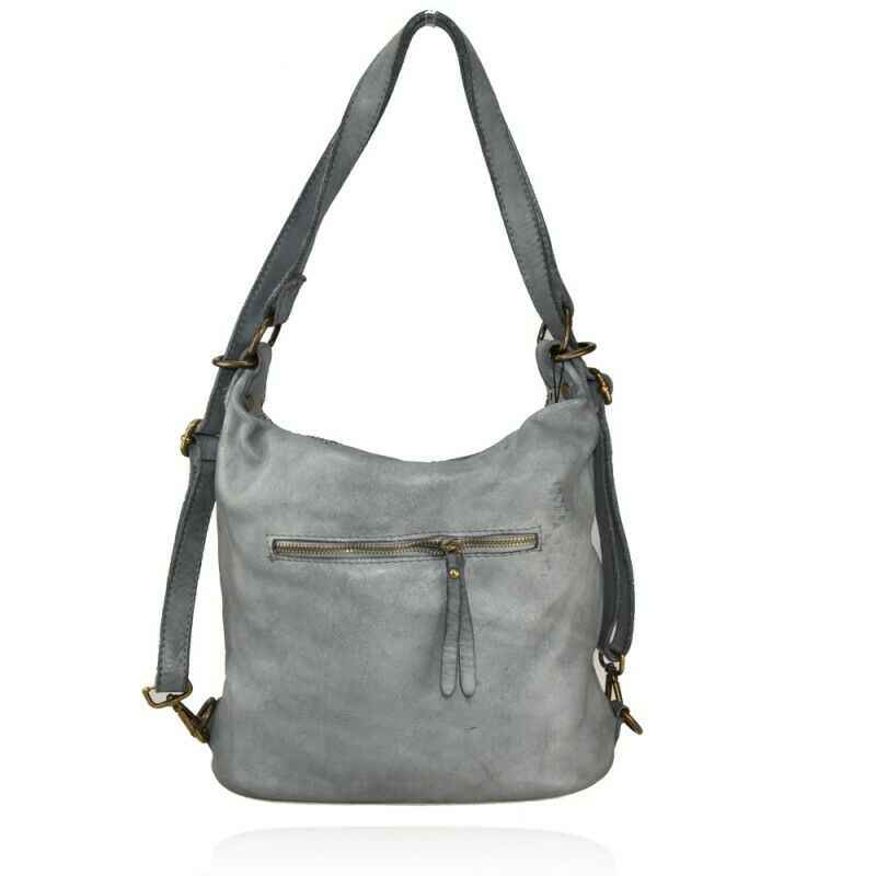 BZNA Bag Lisa Rot Backpacker Designer Rucksack Damenhandtasche Schultertasche