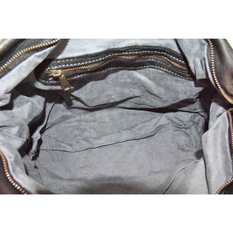 BZNA Bag Mania Blau Italy Designer Damen Handtasche Schultertasche Tasche