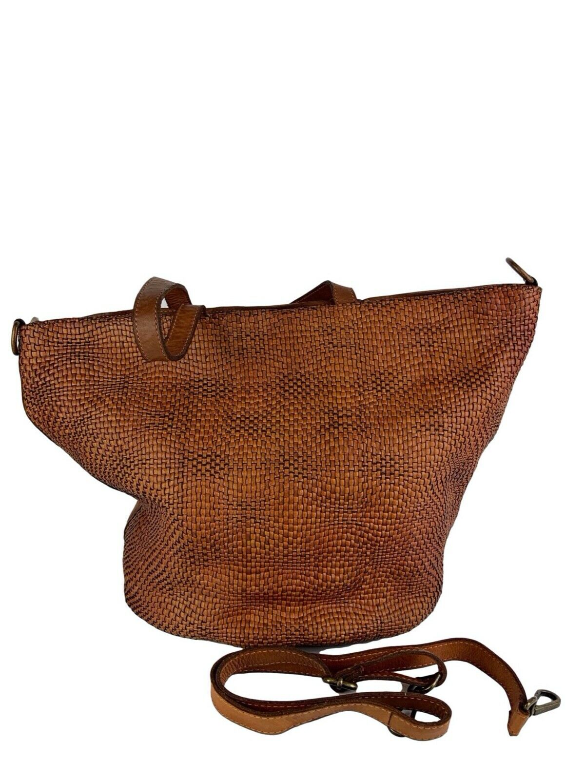 BZNA Bag Misa Rosa Italy Vintage Schultertasche Designer Handtasche Leder - B Z N A