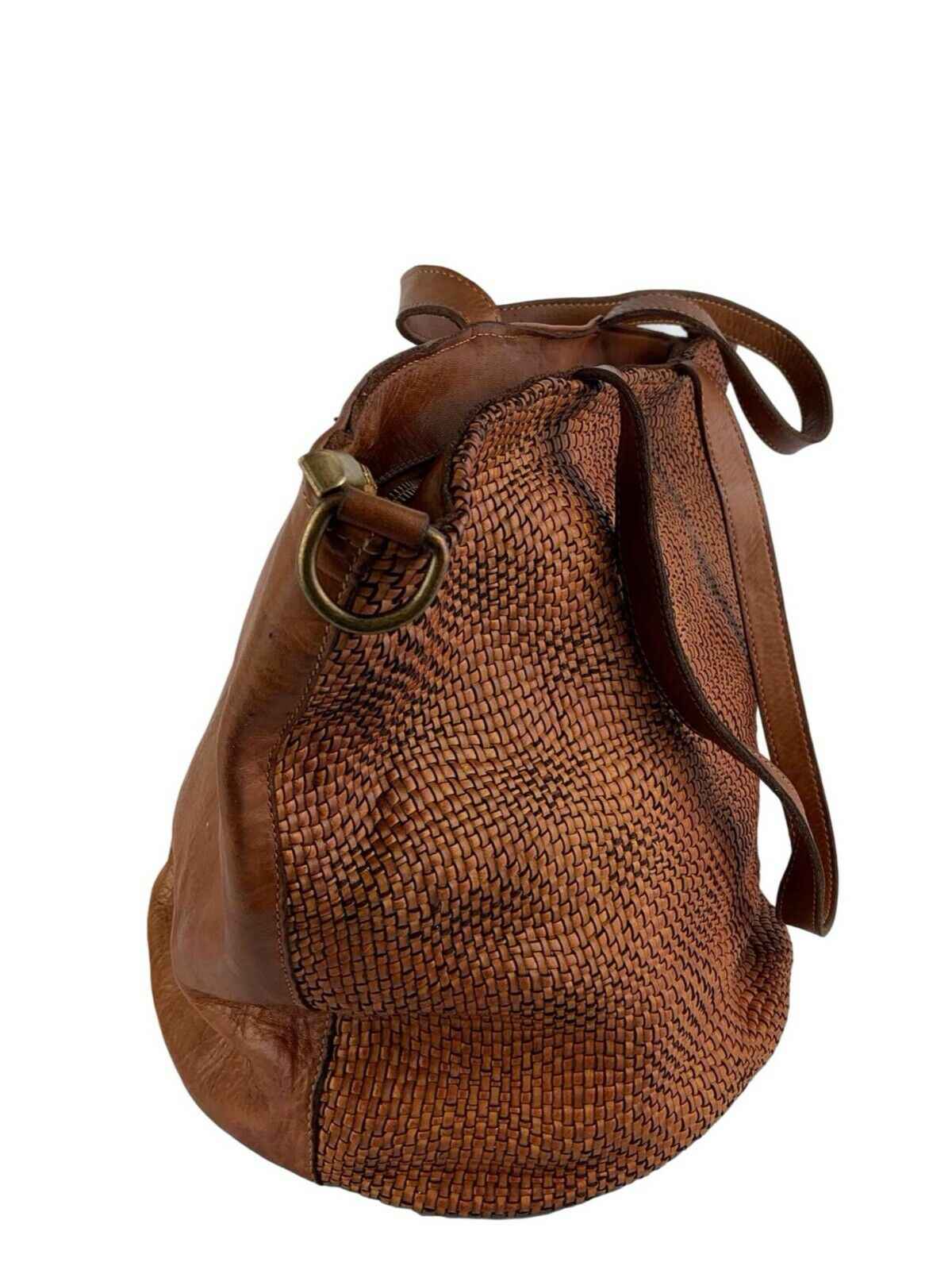 BZNA Bag Misa Rosa Italy Vintage Schultertasche Designer Handtasche Leder