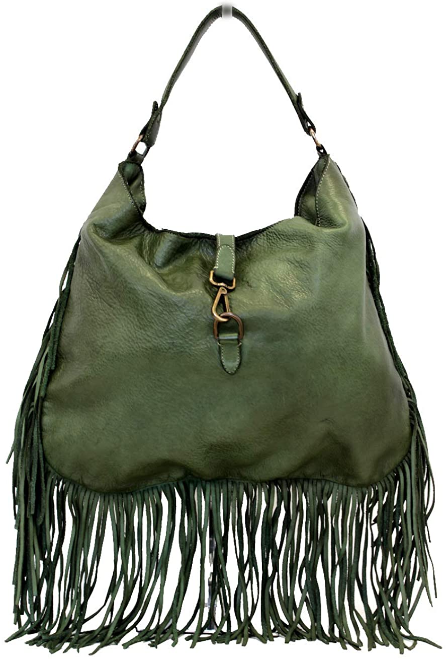 BZNA Bag Napoli Grün Italy Designer Damen Handtasche Ledertasche Schultertasche Tasche Leder Shopper Neu - B Z N A