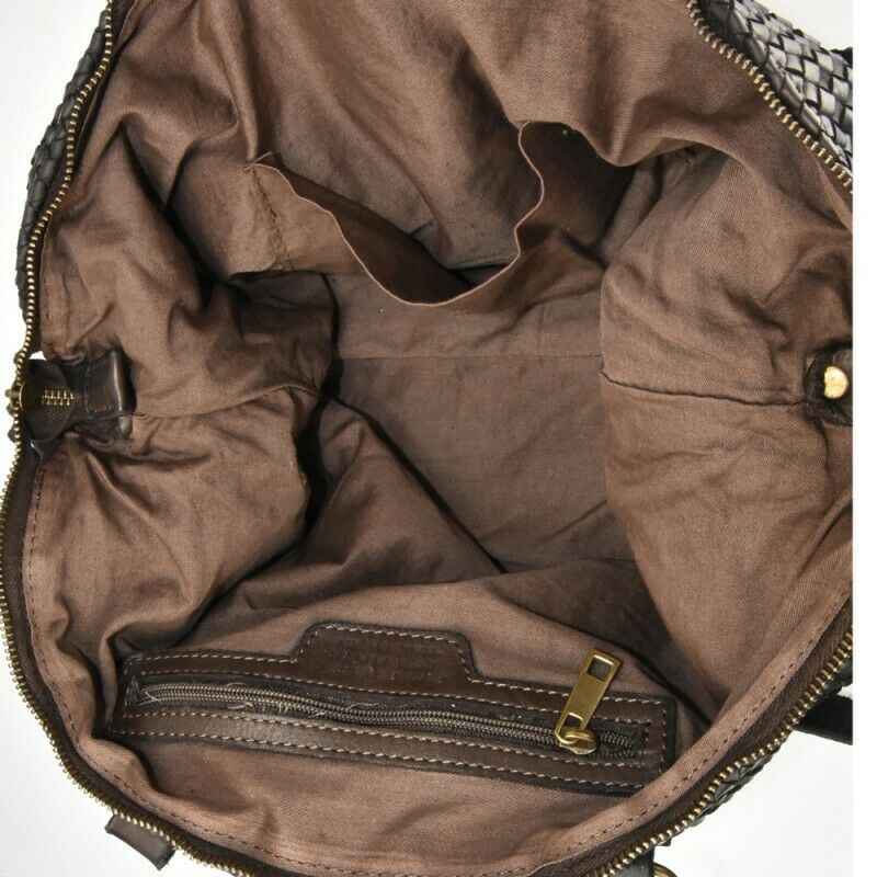 BZNA Bag Olivia Braun Shopper Tasche Schultertasche Handtasche Designer Leder