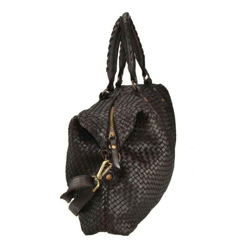 BZNA Bag Olivia Braun Shopper Tasche Schultertasche Handtasche Designer Leder