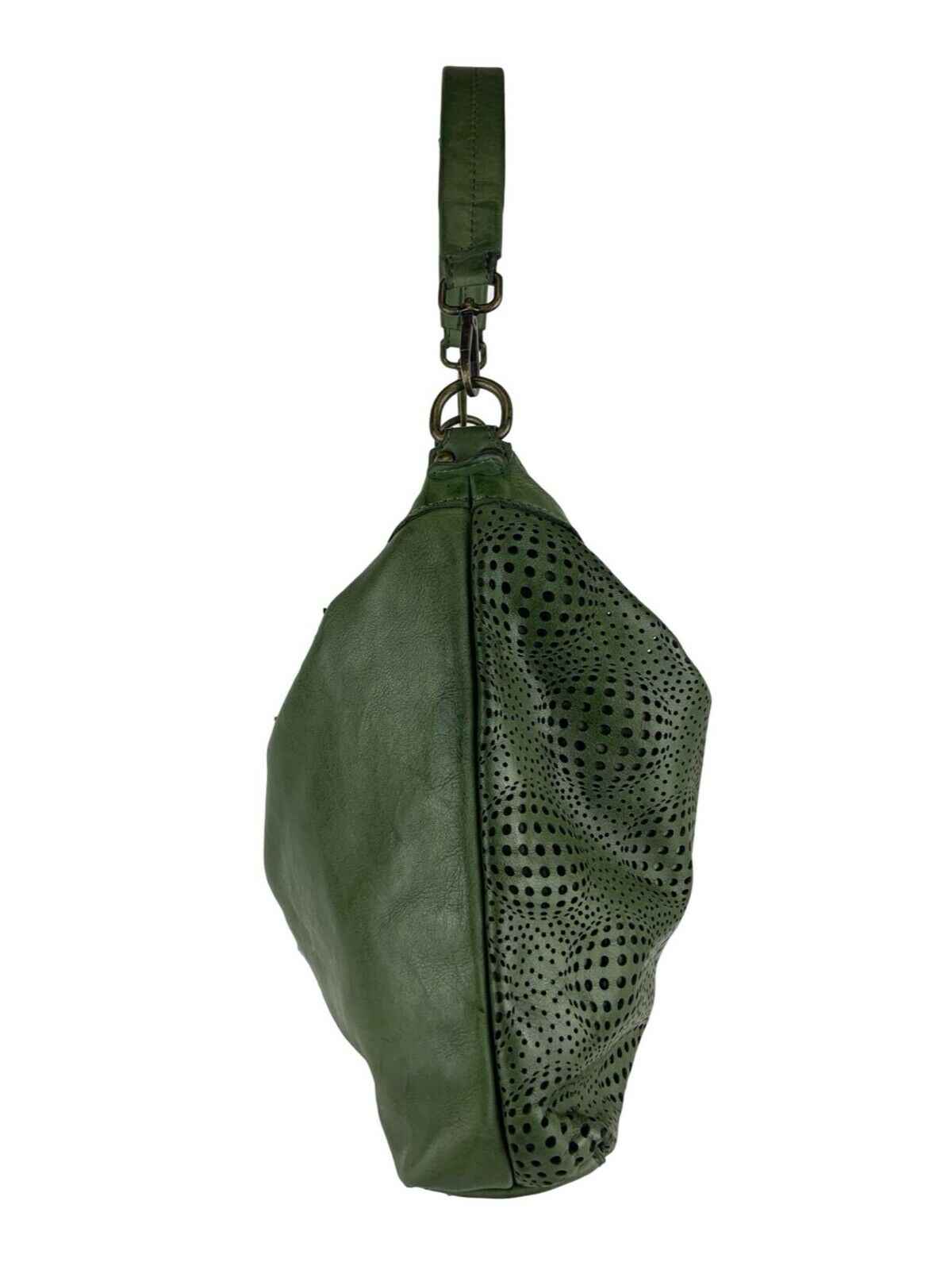 BZNA Bag Siria Schwarz Italy Designer Leder Handtasche Schultertasche Tasche