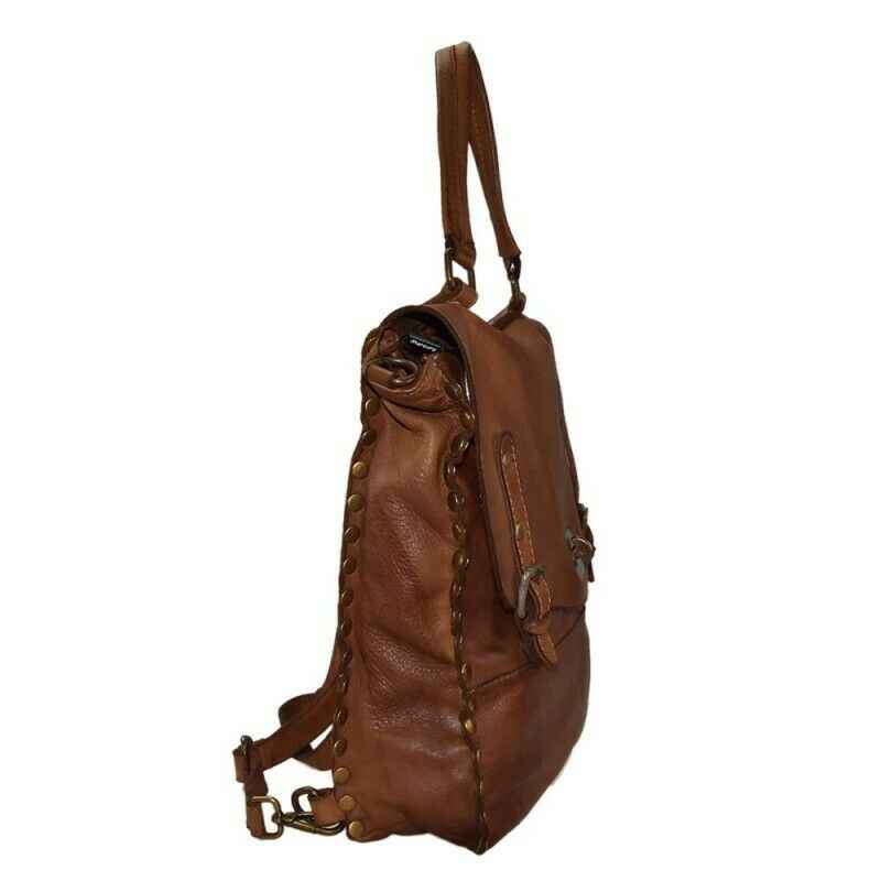 BZNA Bag Talea Schwarz Backpacker Rucksack Damenhandtasche Schultertasche