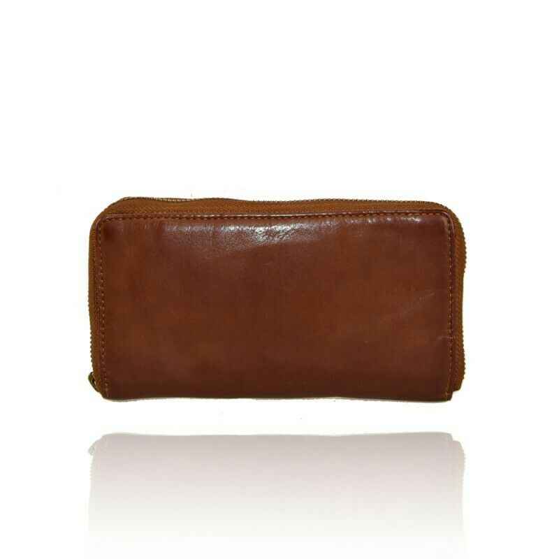 BZNA Berlin Filou Braun Wallet sheep Leather Leder Portemonnaie Geldbörse Neu