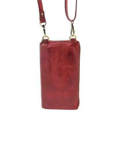 BZNA Berlin Hedda Schwarz Wallet Leder Schulter Portemonnaie Geldbörse Clutch