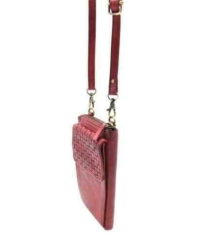 BZNA Berlin Hedda Schwarz Wallet Leder Schulter Portemonnaie Geldbörse Clutch