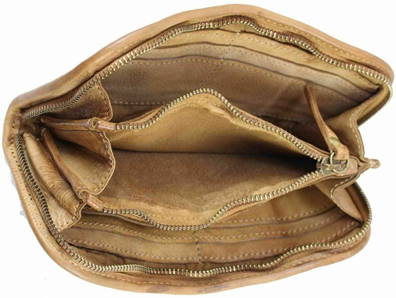 BZNA Berlin Mira Pink Wallet Leather Leder Portemonnaie Geldbörse Clutch
