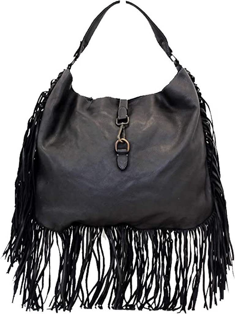 BZNA Bag Napoli Schwarz Italy Designer Damen Handtasche Ledertasche Schultertasche Tasche Leder Shopper Neu - B Z N A
