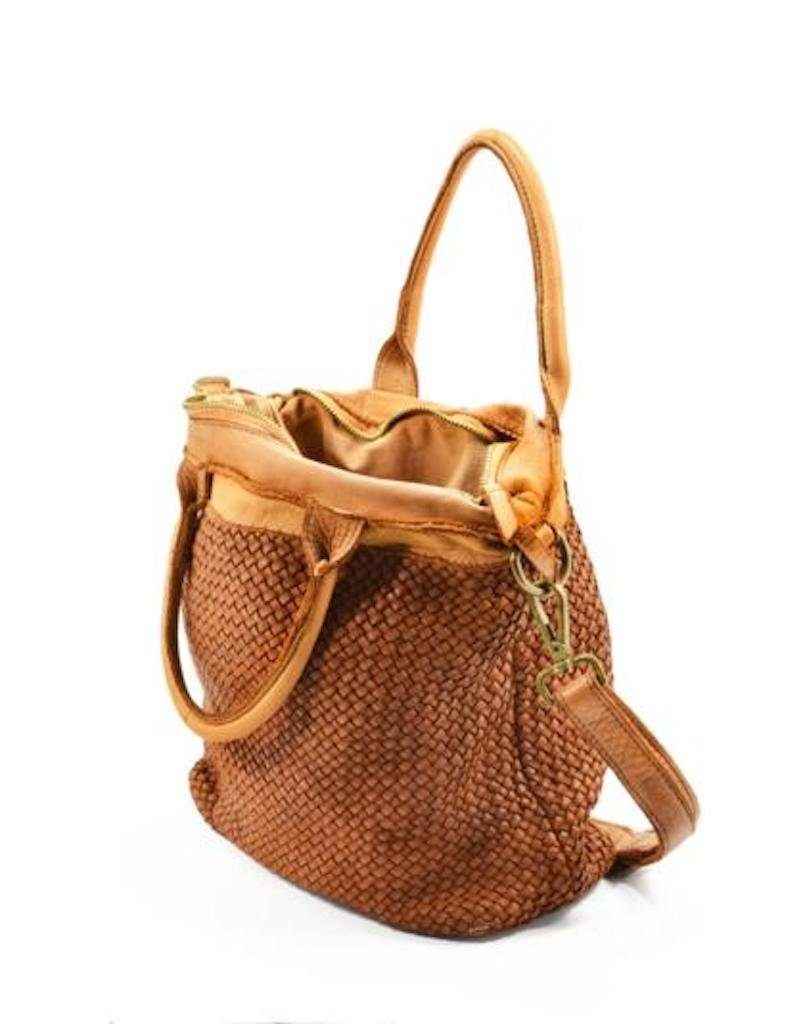 BZNA Bag Xenia Schwarz Italy Designer Damen Handtasche Tasche Leder Shopper