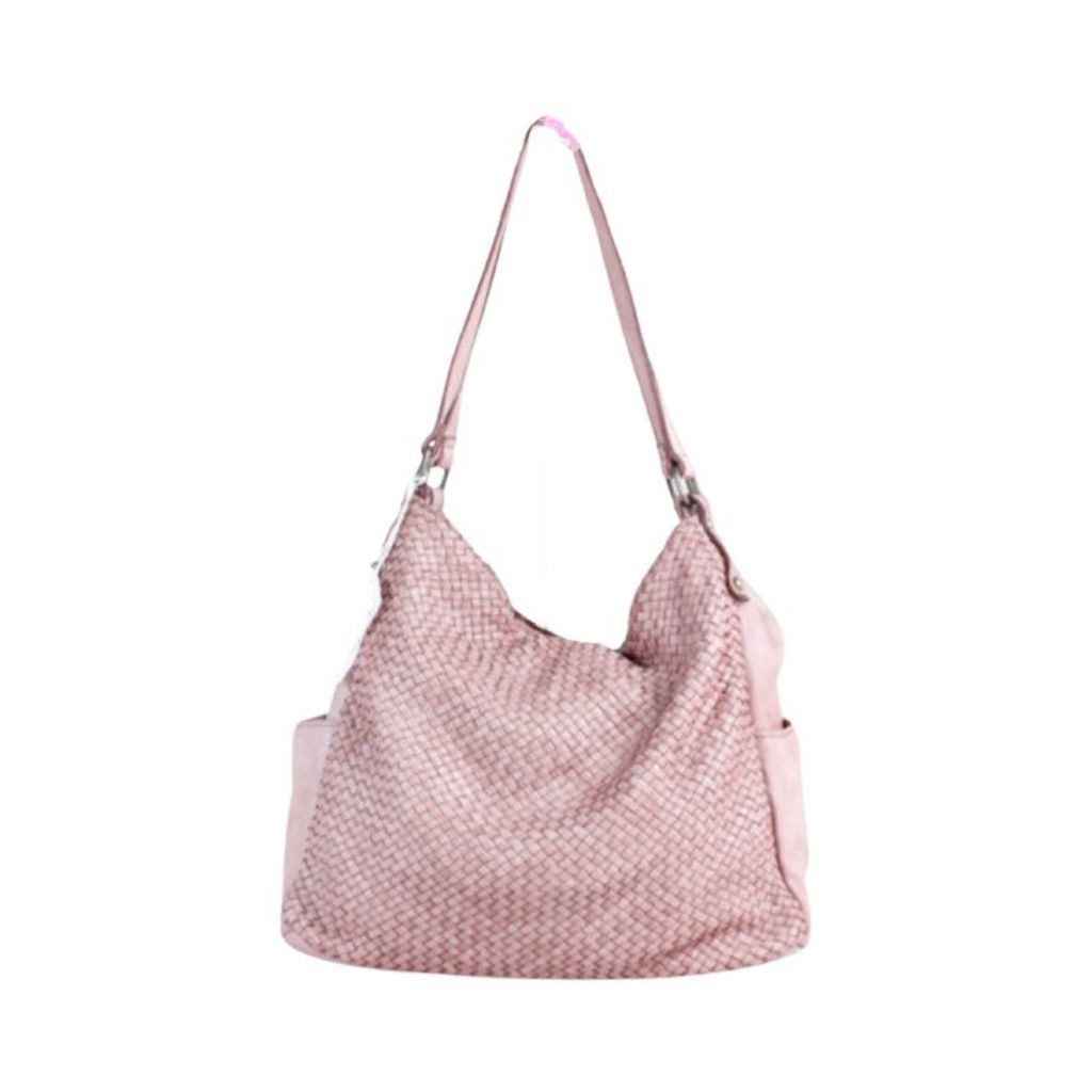 BZNA Bag Yuna Rosa Italy Designer Damen Handtasche Schultertasche Tasche