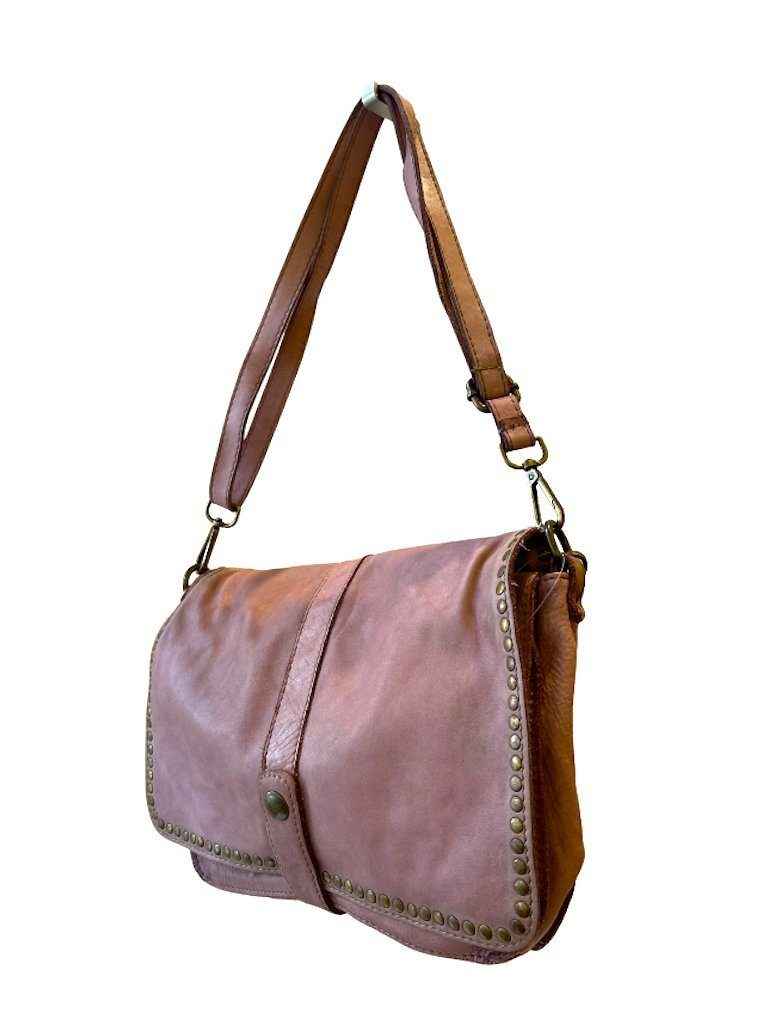 BZNA Bag Luna rosa Italy Designer Clutch Umhängetasche Ledertasche Damen Handtasche Schultertasche Tasche Leder Shopper Neu