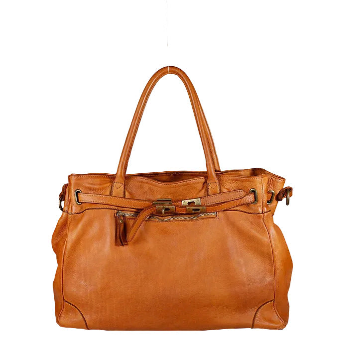 BZNA Bag Mila Cucio vintage Italy Designer Business Damen Handtasche Ledertasche Schultertasche Tasche Leder Shopper Neu - B Z N A