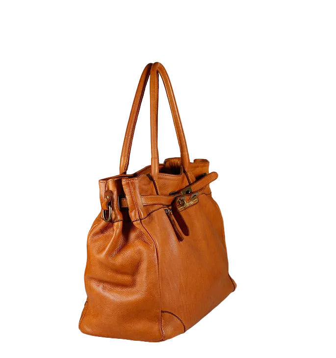 BZNA Bag Mila Cucio vintage Italy Designer Business Damen Handtasche Ledertasche Schultertasche Tasche Leder Shopper Neu - B Z N A