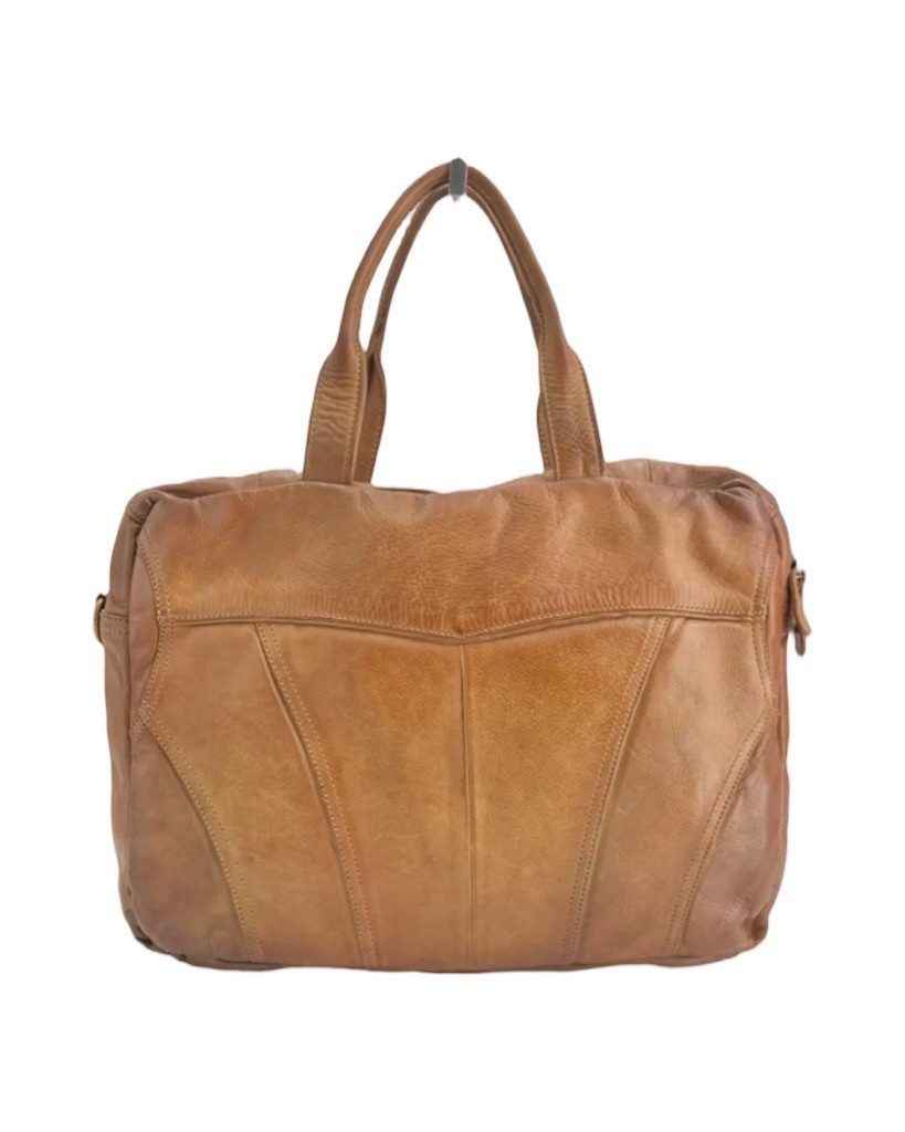 BZNA Bag Simsa Grün Brilliant Business Aktentasche Designer Ledertasche Schultertasche Unisex