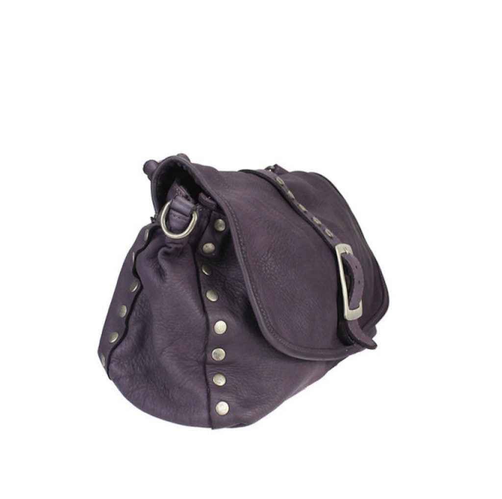 BZNA Bag Lamia Cognac italy Designer Leder Schulter Ledertasche Umhängetasche