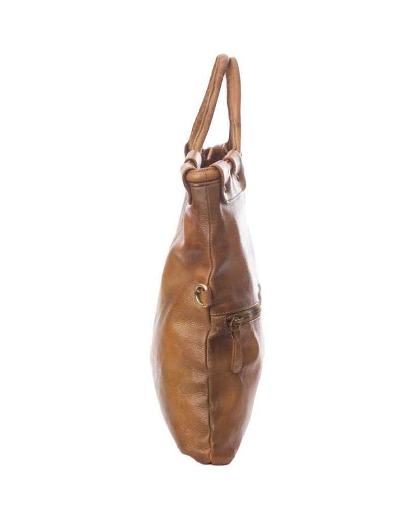 BZNA Bag Shopper Elisa Grau Designer Damenhandtasche Messenger Schultertasche