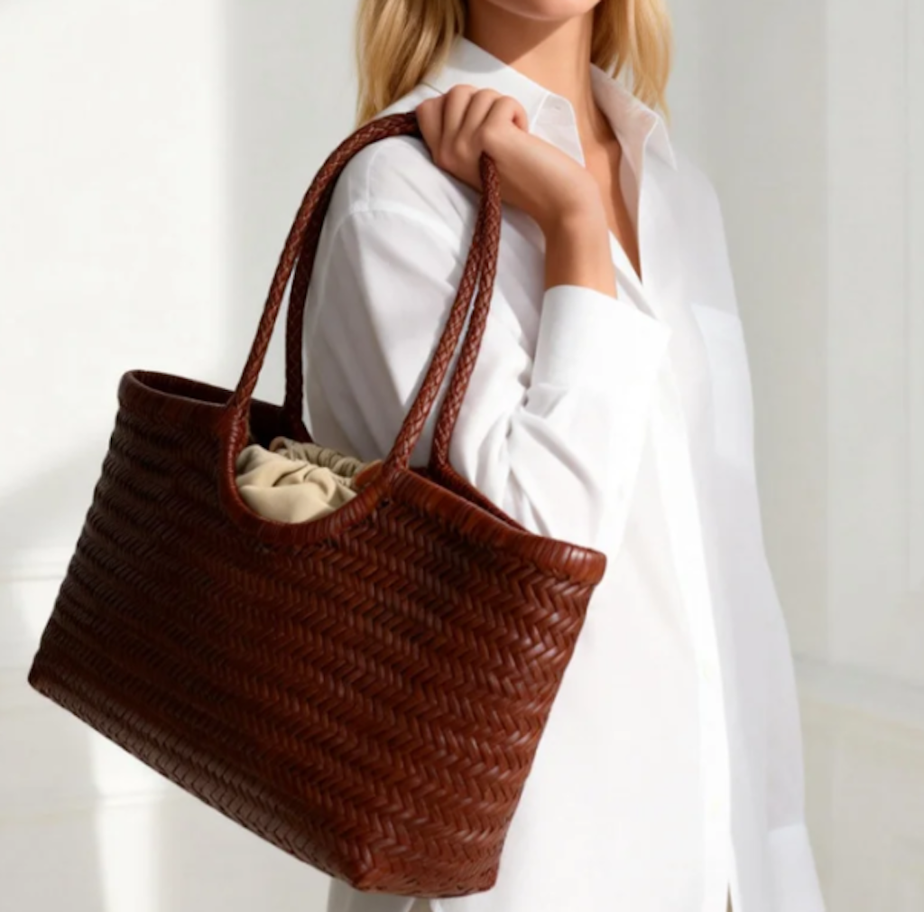 BZNA Bag Cognac Italy Damen Handtasche Schultertasche Tasche Leder BZNA6168