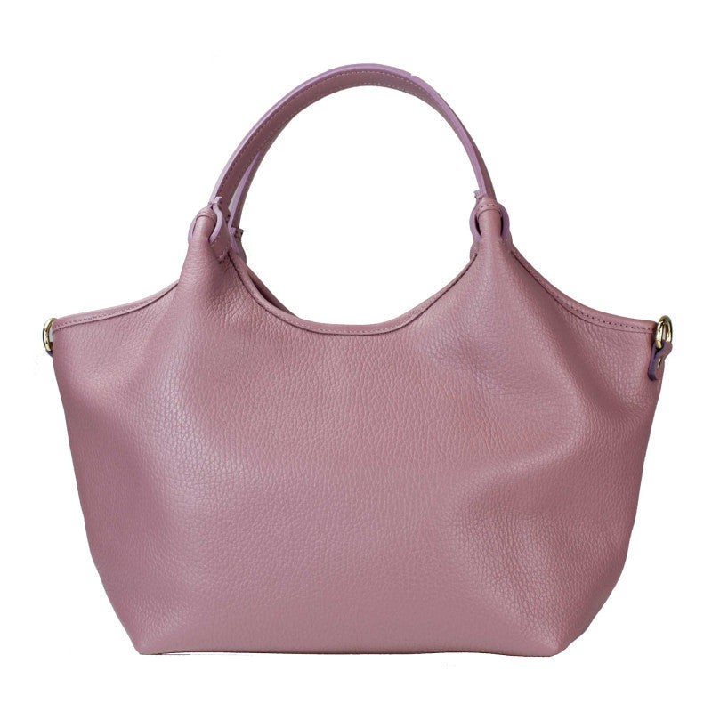 BZNA Bag Mette Rosa antico Leder Italy Damen Shopper Handtasche Schultertasche Tasche - B Z N A