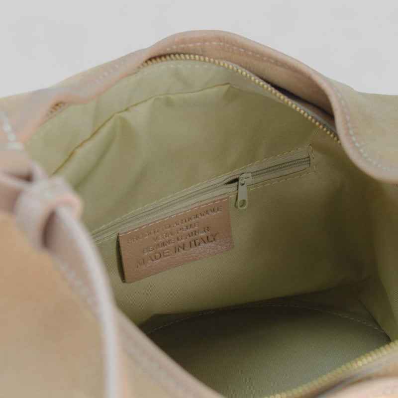 BZNA Bag  Tanjia Braun Wildleder Italy Damen Handtasche Schultertasche Tasche BZNA6033