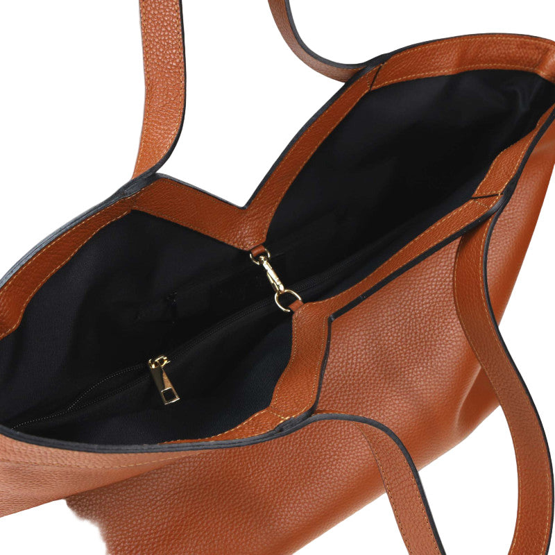 BZNA Bag Tuana Grün Leder Italy Damen Handtasche Schultertasche Tasche - B Z N A