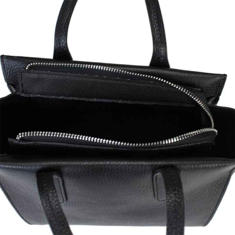 BZNA Bag Dara Arancione Leder Italy Damen Handtasche Schultertasche Tasche