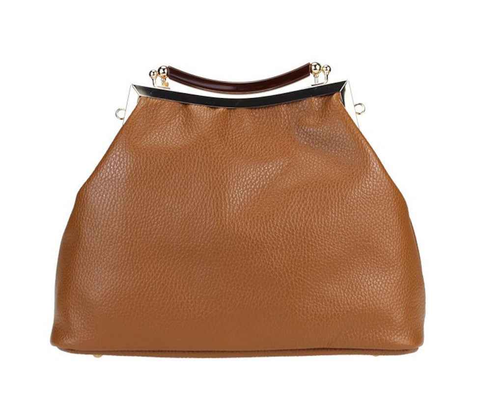 BZNA Bag Lunna Cuoio Leder Italy Damen Clutch Handtasche Schultertasche