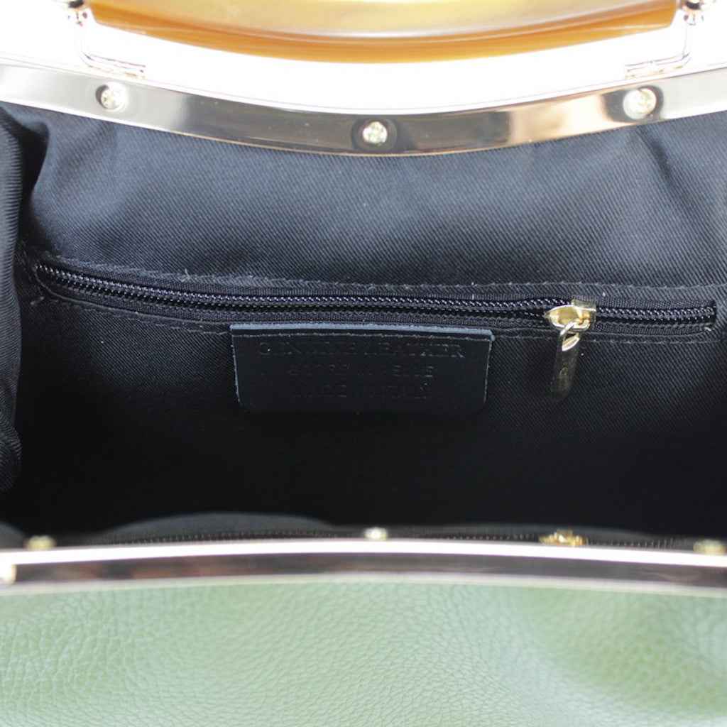 BZNA Bag Lunna Moro Leder Italy Damen Clutch Handtasche Schultertasche