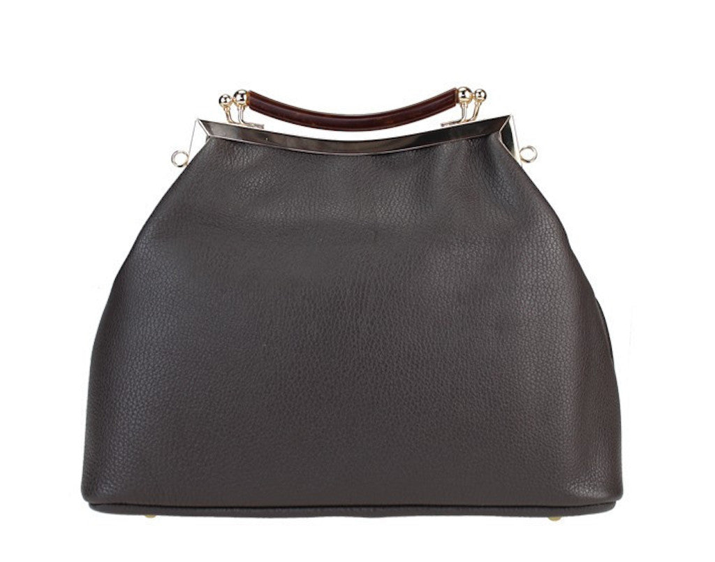 BZNA Bag Lunna Moro Leder Italy Damen Clutch Handtasche Schultertasche - B Z N A