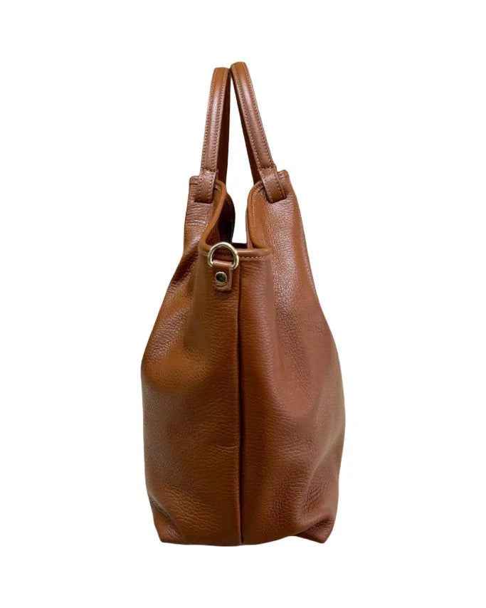 BZNA Bag Mette Rosa antico Leder Italy Damen Shopper Handtasche Schultertasche Tasche